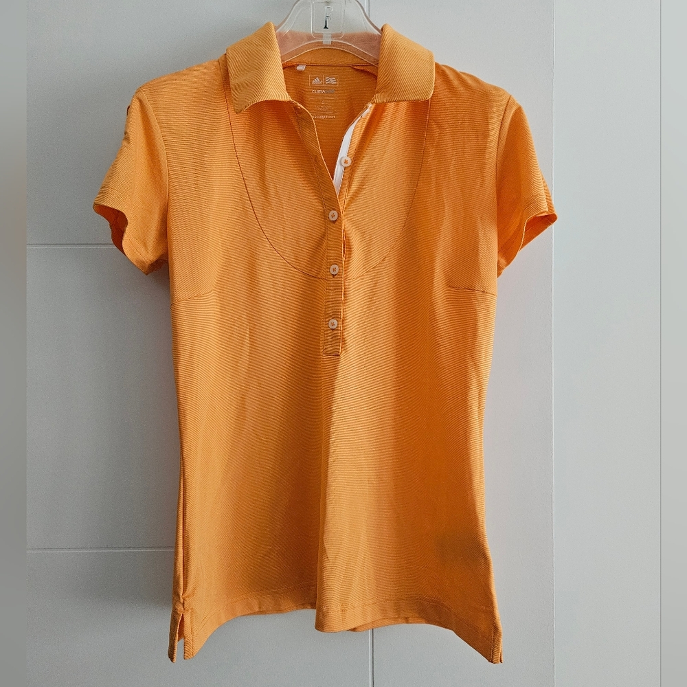 Adidas Golf S ClimaLite Women's button up golf shirt top ⛳️